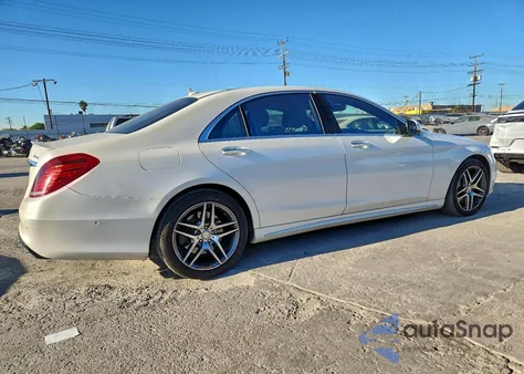 2015 Mercedes-Benz S 550 4Matic из США, поврежденный, VIN WDDUG8FB4FA173033